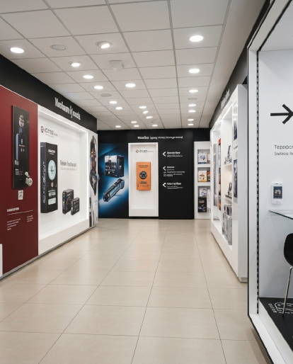 Indoor Vinyl Branding